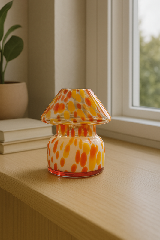 Red Style Lamp Scented Candle