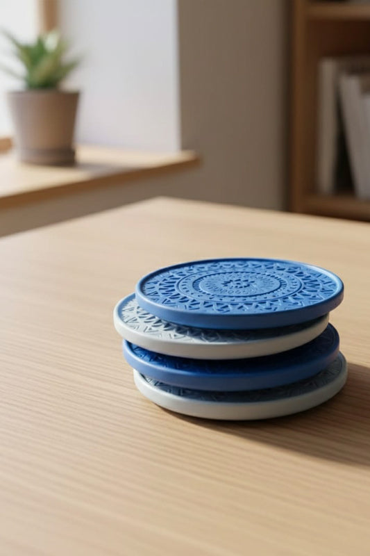 Mandala Coasters Set